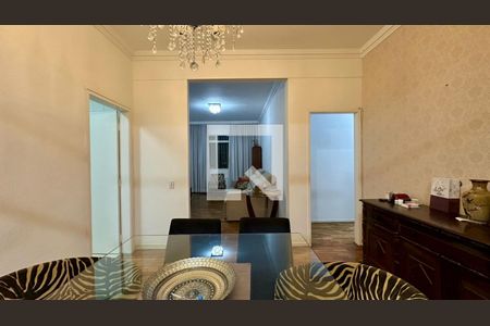 Sala de jantar  de apartamento à venda com 3 quartos, 145m² em Serra, Belo Horizonte