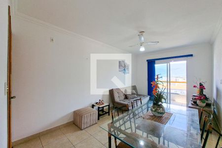Sala de apartamento para alugar com 1 quarto, 66m² em Vila Caiçara, Praia Grande
