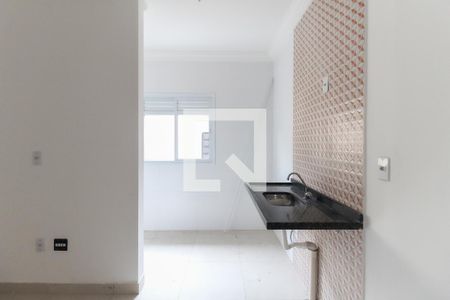 Sala - Cozinha de apartamento para alugar com 1 quarto, 35m² em Itaquera, São Paulo