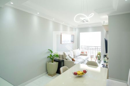 Sala de apartamento à venda com 3 quartos, 62m² em Campestre, São Caetano do Sul