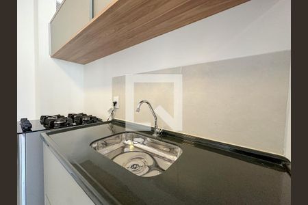 Sala/Cozinha de apartamento para alugar com 1 quarto, 25m² em Barra Funda, São Paulo