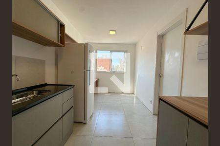 Sala/Cozinha de apartamento para alugar com 1 quarto, 25m² em Barra Funda, São Paulo