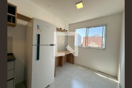 Sala/Cozinha de apartamento para alugar com 1 quarto, 25m² em Barra Funda, São Paulo