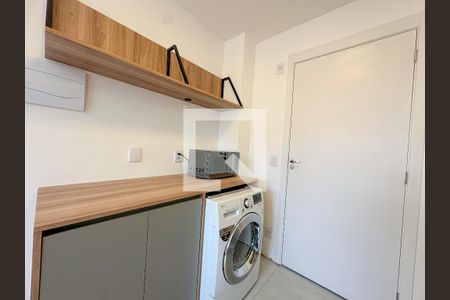 Sala/Cozinha de apartamento para alugar com 1 quarto, 25m² em Barra Funda, São Paulo