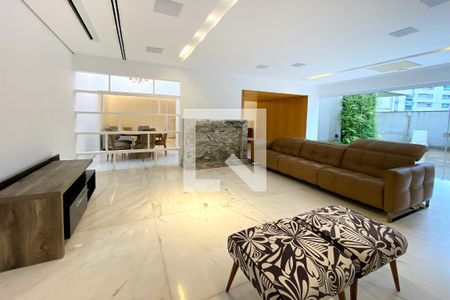 Sala de apartamento para alugar com 4 quartos, 303m² em Vila da Serra, Nova Lima