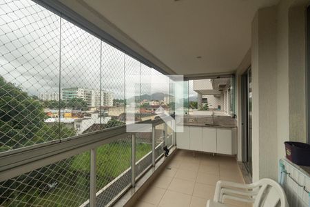 Varanda da Sala de apartamento para alugar com 2 quartos, 74m² em Campo Grande, Rio de Janeiro