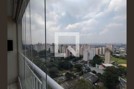 Varanda da Sala de apartamento à venda com 2 quartos, 53m² em Vila Moraes, São Paulo