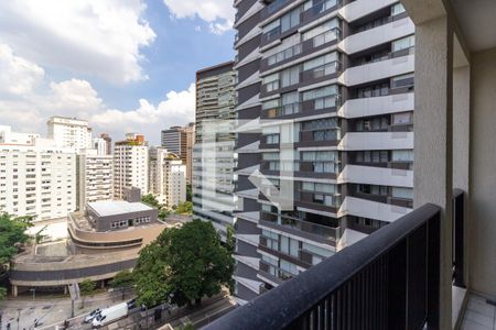 Vista/Varanda de kitnet/studio à venda com 1 quarto, 22m² em Pinheiros, São Paulo