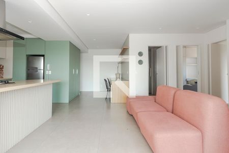 Sala de apartamento para alugar com 2 quartos, 92m² em Santo Amaro, São Paulo