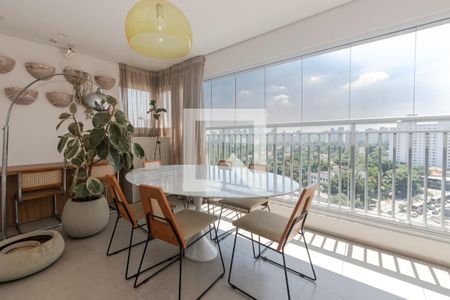 Varanda de apartamento para alugar com 2 quartos, 92m² em Santo Amaro, São Paulo