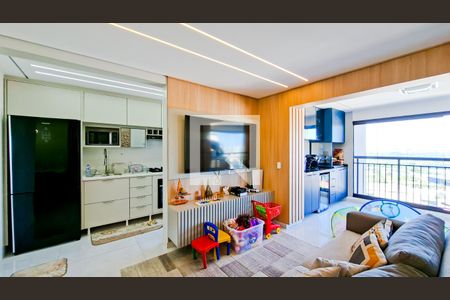 Sala de apartamento à venda com 2 quartos, 68m² em Macedo, Guarulhos