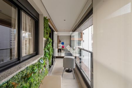 Sacada de apartamento para alugar com 1 quarto, 46m² em Itaim Bibi, São Paulo