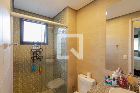 Banheiro de apartamento para alugar com 1 quarto, 46m² em Itaim Bibi, São Paulo