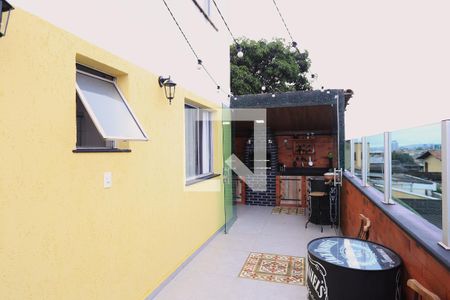 Varanda gourmet de apartamento à venda com 2 quartos, 112m² em Nova Vista, Belo Horizonte