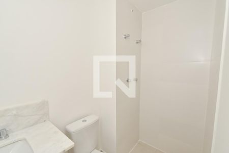 Banheiro de kitnet/studio à venda com 1 quarto, 24m² em Chácara Klabin, São Paulo