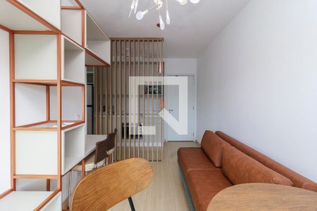 Sala de apartamento para alugar com 2 quartos, 45m² em Santo Amaro, São Paulo