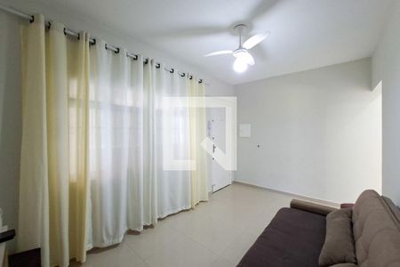 Sala de apartamento para alugar com 2 quartos, 55m² em Aviação, Praia Grande