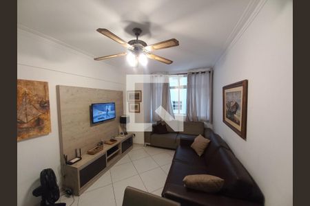 Sala de apartamento para alugar com 2 quartos, 74m² em Itararé, São Vicente