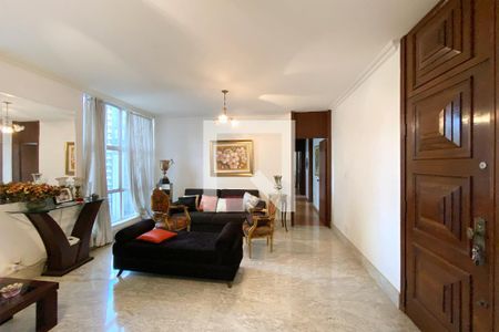 Sala de apartamento à venda com 4 quartos, 250m² em Santo Agostinho, Belo Horizonte