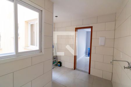 Cozinha de apartamento à venda com 3 quartos, 70m² em Glória, Porto Alegre