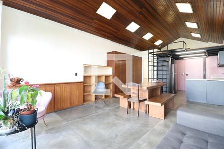 Sala de apartamento para alugar com 1 quarto, 42m² em Vila Romana, São Paulo