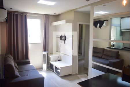 Sala de apartamento para alugar com 2 quartos, 49m² em City Ribeirão, Ribeirão Preto