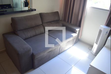 Sala de apartamento para alugar com 2 quartos, 49m² em City Ribeirão, Ribeirão Preto