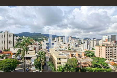 Varanda da Sala de apartamento para alugar com 4 quartos, 119m² em Serra, Belo Horizonte