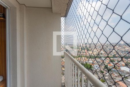 Varanda da sala de apartamento para alugar com 2 quartos, 56m² em Taboão, São Bernardo do Campo