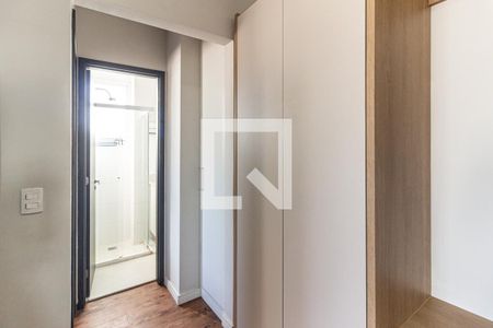 Sala - Detalhe Armário de apartamento para alugar com 1 quarto, 40m² em Santa Cecilia, São Paulo