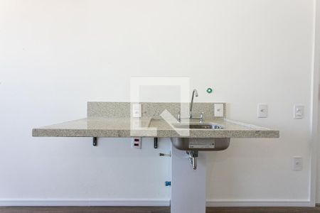 Cozinha de kitnet/studio para alugar com 1 quarto, 36m² em Chácara Seis de Outubro, São Paulo