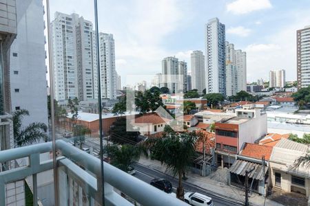 Varanda Gourmet de apartamento à venda com 3 quartos, 133m² em Vila Romana, São Paulo