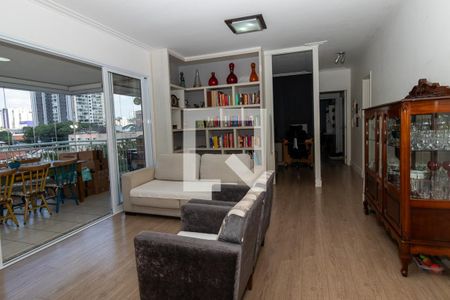 Sala de apartamento à venda com 3 quartos, 133m² em Vila Romana, São Paulo