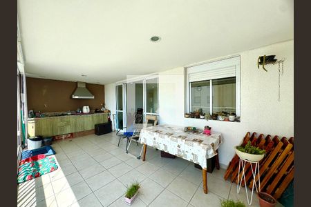 Varanda da Sala de apartamento à venda com 3 quartos, 114m² em Vila Galvão, Guarulhos