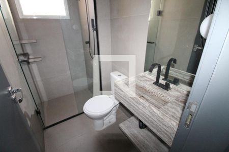 Banheiro de apartamento para alugar com 1 quarto, 52m² em Colinas do Paratehy, São José dos Campos