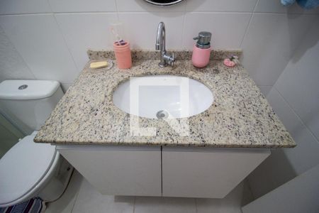 Banheiro suite  de apartamento para alugar com 1 quarto, 59m² em Jardim Europa, Osasco