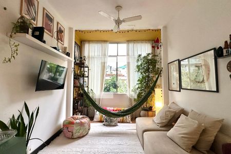 Sala de apartamento à venda com 2 quartos, 67m² em Jardim Botânico, Rio de Janeiro
