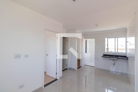 Sala e Cozinha  de apartamento à venda com 2 quartos, 38m² em Cidade Patriarca, São Paulo