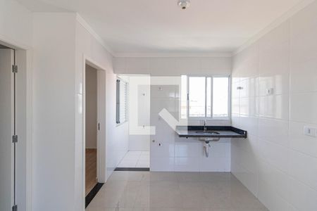 Sala e Cozinha  de apartamento à venda com 2 quartos, 38m² em Cidade Patriarca, São Paulo