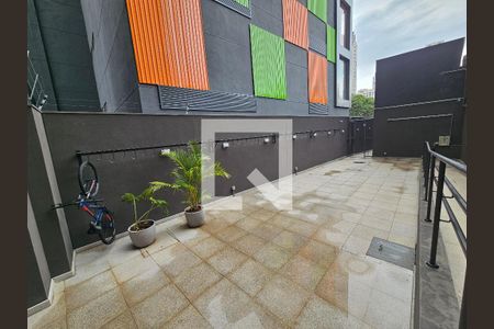 Bicicletário de kitnet/studio para alugar com 1 quarto, 25m² em Santo Amaro, São Paulo