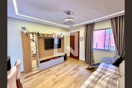 Sala de apartamento à venda com 2 quartos, 53m² em Vila Tijuco, Guarulhos