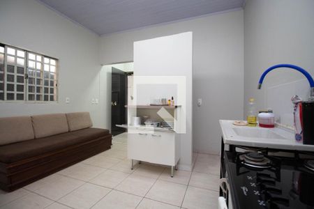 Sala/Cozinha de kitnet/studio para alugar com 1 quarto, 40m² em Águas Claras, Brasília