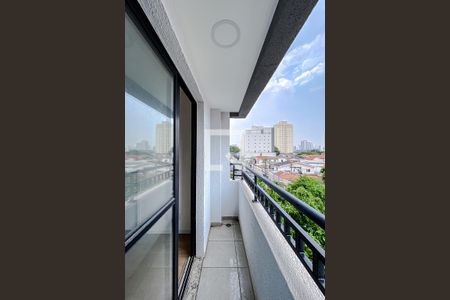 Varanda da Sala de apartamento para alugar com 2 quartos, 55m² em Belenzinho, São Paulo