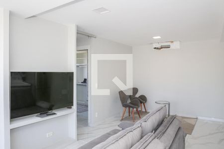 Sala e Cozinha de apartamento para alugar com 2 quartos, 46m² em Parque Industrial Tomas Edson, São Paulo