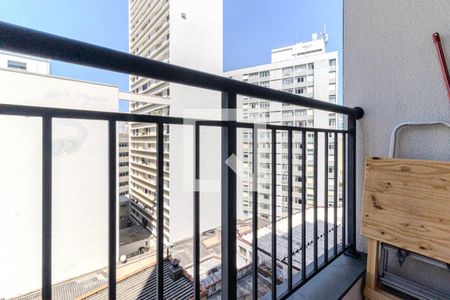 Varanda de apartamento para alugar com 1 quarto, 31m² em República, São Paulo