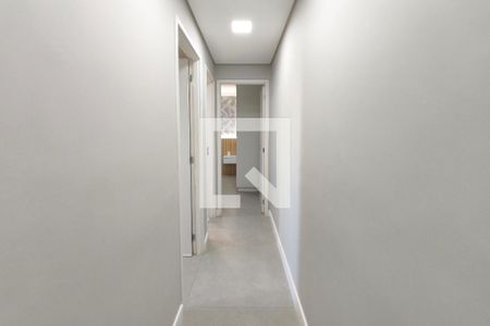 Corredor - Quartos de apartamento para alugar com 2 quartos, 48m² em Jardim Ipaussurama, Campinas