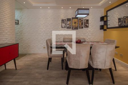 Sala de jantar de apartamento para alugar com 3 quartos, 98m² em Vila Nossa Senhora das Vitorias, Mauá