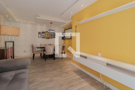 Sala/Sala de jantar de apartamento para alugar com 3 quartos, 98m² em Vila Nossa Senhora das Vitorias, Mauá