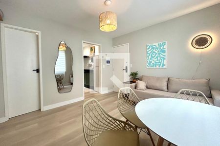 Sala de apartamento para alugar com 2 quartos, 52m² em Itacorubi, Florianópolis