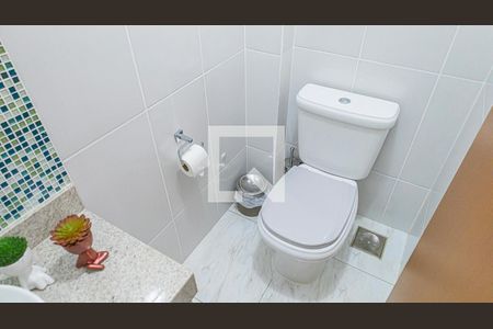 Lavabo de casa de condomínio à venda com 3 quartos, 184m² em Trevo, Belo Horizonte
